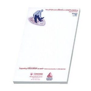 50 Sheet Non Sticky Note Pad - 1 Color (3 3/4"x5 3/4")