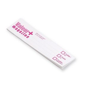 25 Sheet Multi-Tac Sticky Note Rectangle Pad (1 3/8