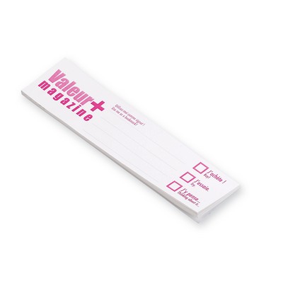 25 Sheet Multi-Tac® Sticky Note Rectangle Pad (1 3/8"x5 7/8")