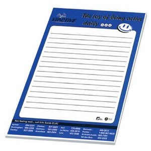50 Sheet Non Sticky Note Pad - 1 Color (8"x11")