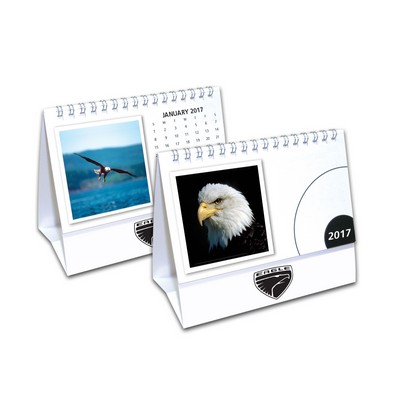 Desk Calendar w/Stock Images (5 7/8"x6 1/2")