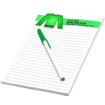 50 Sheet Notepad and Pen Combo - 1 Color (5 3/4"x8")