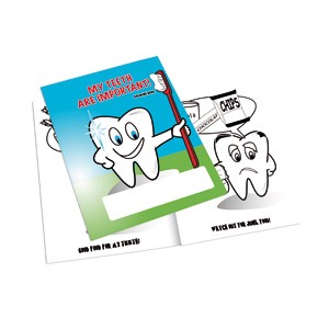 Dentist Coloring Book w/Stock Cover & Stock Coloring Images