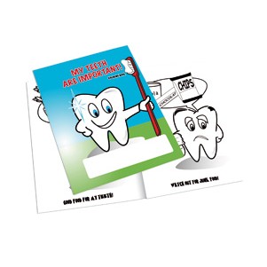 Dentist Coloring Book w/Stock Cover & Stock Coloring Images