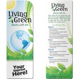 Bookmark - Living Green Starts with Me