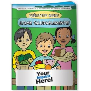 Coloring Book - Feel Good! Eat Healthy! (Spanish)