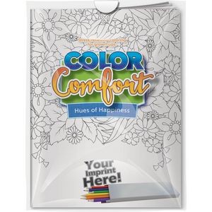 Combo Pack - Color Comfort & 6-Pack of Colored Pencils in a Poly Bag