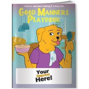 Coloring Book - Good Manners Playbook