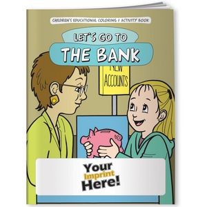 Coloring Book - Let's Go to the Bank