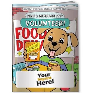 Coloring Book - Make a Difference and Volunteer!