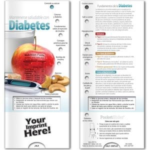 Pocket Slider - Staying Healthy with Diabetes (Spanish)