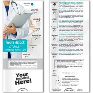 Pocket Slider - Heart Attack & Stroke: Symptoms and Warning Signs