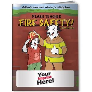 Coloring Book - Flash Teaches Fire Safety! (Remastered)