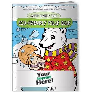 Coloring Book - Eco-Friendly Polar Bear