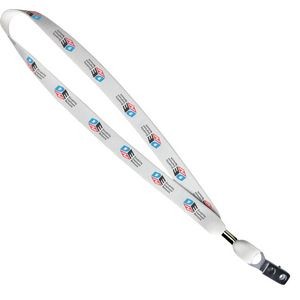 3/4" Factory Direct Sublimated Stretchy Lanyard