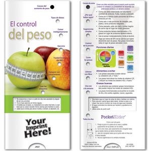 Pocket Slider - Managing Your Weight (Spanish)