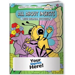 Coloring Book - All About Insects with Belinda Butterfly