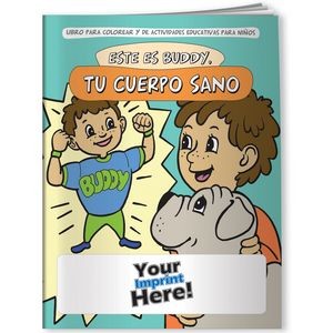 Coloring Book - Meet Buddy: Your Healthy Body (Spanish)