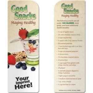 Bookmark - Good Snacks: Staying Healthy