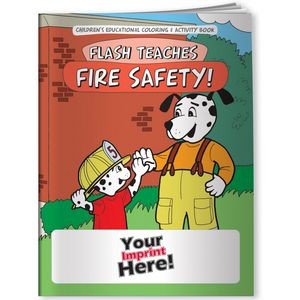 Coloring Book - Flash Teaches Fire Safety!