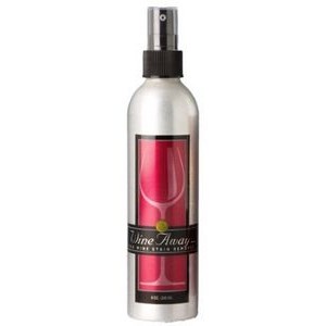 8 Oz. Brushed Aluminum Spray Wine Away Stain Remover