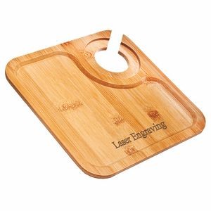 Bamboo Square Party Plate