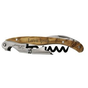 Lisse Two Step Waiter's Corkscrew w/Olivewood Handle