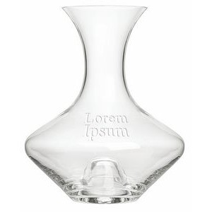 62 Oz. Crystal One Hand Decanter