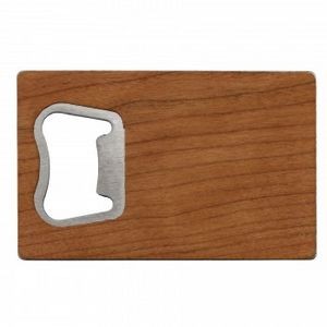 Wood Covered Credit Card Opener