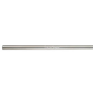 Straight Stainless Steel Straw w/Rolled Edge