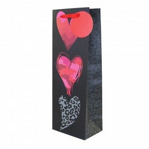 The Everyday Wine Bottle Gift Bag (Patterns of the Heart)