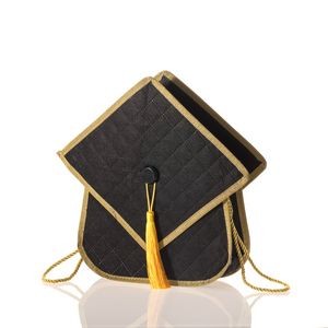 The Quilted Glitter Grad Bag - 13