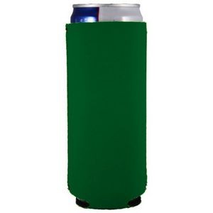 12 Oz. Green Slim Seltzer Can Cooler