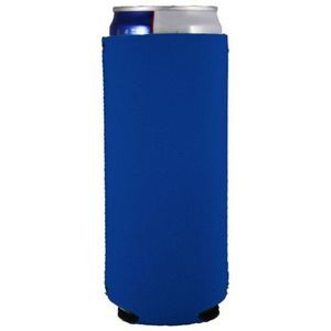 12 Oz. Blue Slim Seltzer Can Cooler