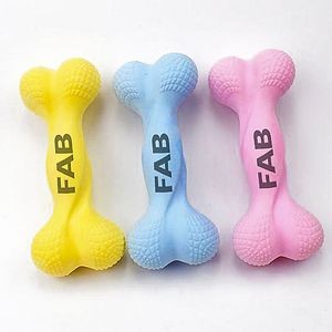 Pastel Colored Bone Shaped Chew Toy for Dogs (Express)