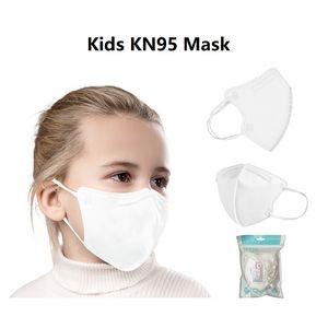 kids disposable face mask white KN95