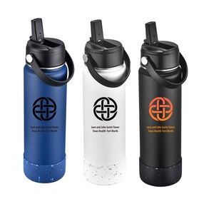 27OZ vacuum water bottle with silicone bottom