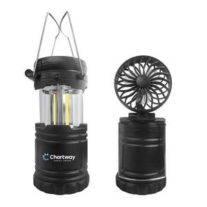 Cob Pop-Up Lantern With Fan