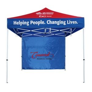 10'x10' Display Tent With Back Full Wall