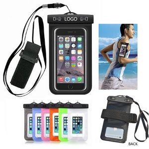 Waterproof Phone Pouch Underwater Cellphone Pouch with Armband Neck Strap