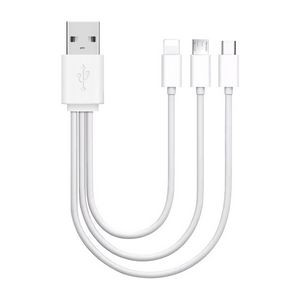 3 In 1 Multi DC Charging Cable