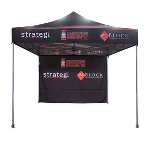 10'x10' Trade Show Tents With Back Full Wall