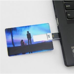 128MB USB Flash Drive Credit/Bank Card