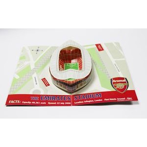 3D Pop Up with Stadium Shaped Holiday Card