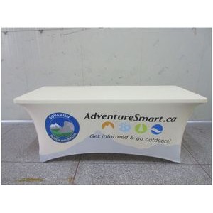 4Ft 4-Sided Stretch Table Cover