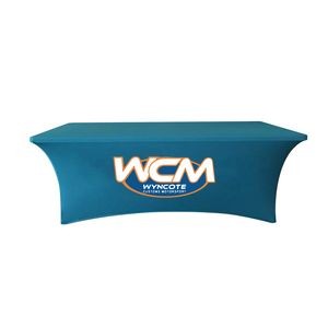 8 Ft Closed-back Zipper Table Cloth With Logo
