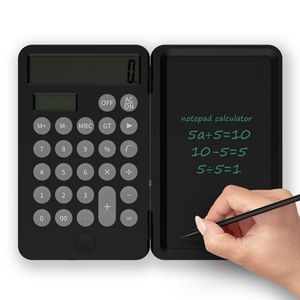 Folding 6'' LCD Writing Tablet Notepad Calculator