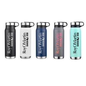 20oz Stainless steel vacuum bottle with removable ss lid