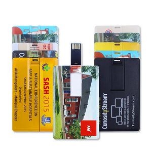 16GB USB Flash Drive Credit/Bank Card Memory Stick