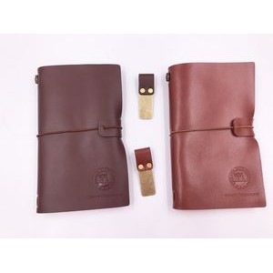 Refillable COW Leather Journal Travelers Notebook